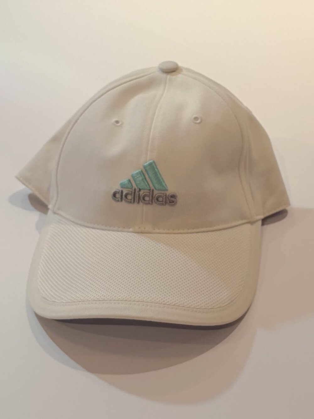 Adidas Golf White Adjustable Baseball Cap Hat One Size